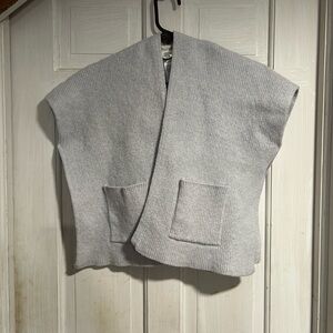 Happily Grey 100 Merino Wool Cardigan Grey